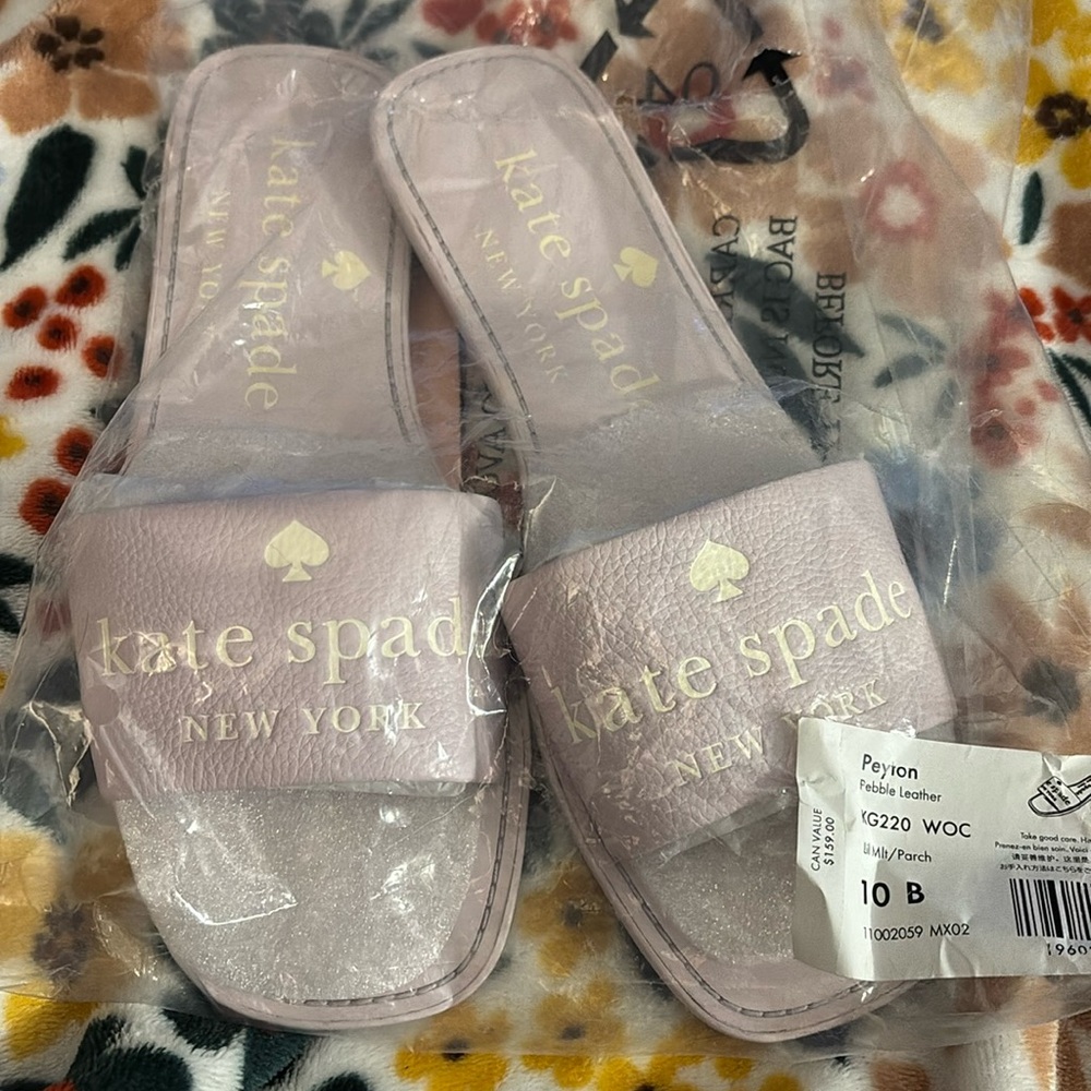 NWT Kate Spade Slides